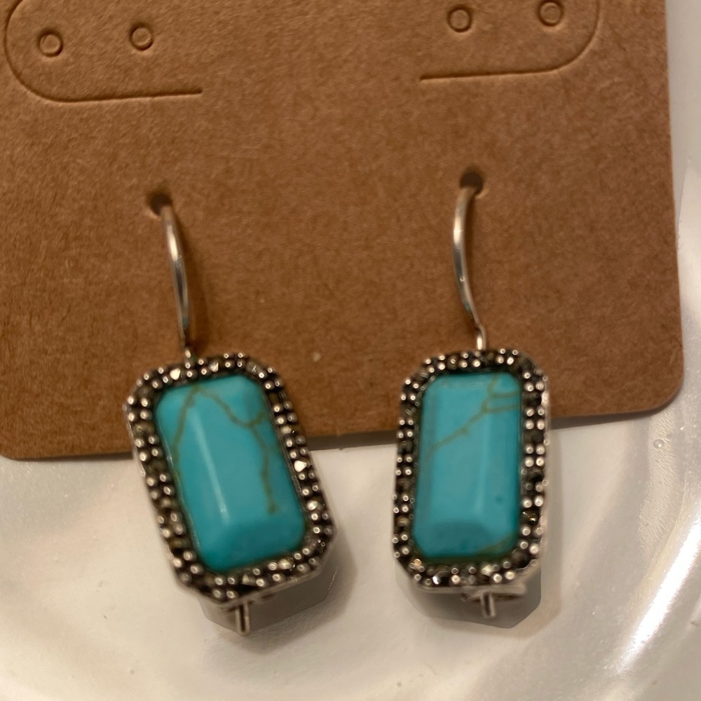 Silver Turquoise earrings